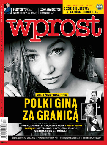 Okładka tygodnika WPROST: 20/2017