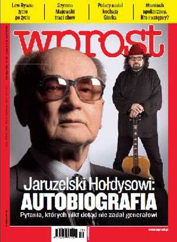 Okładka tygodnika WPROST: 30/2011