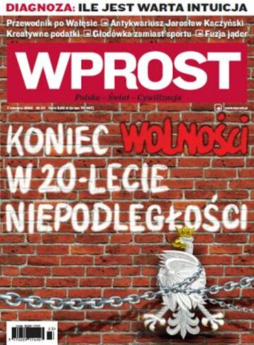 Okładka tygodnika WPROST: 23/2009