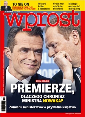 Okładka tygodnika WPROST: 19/2013